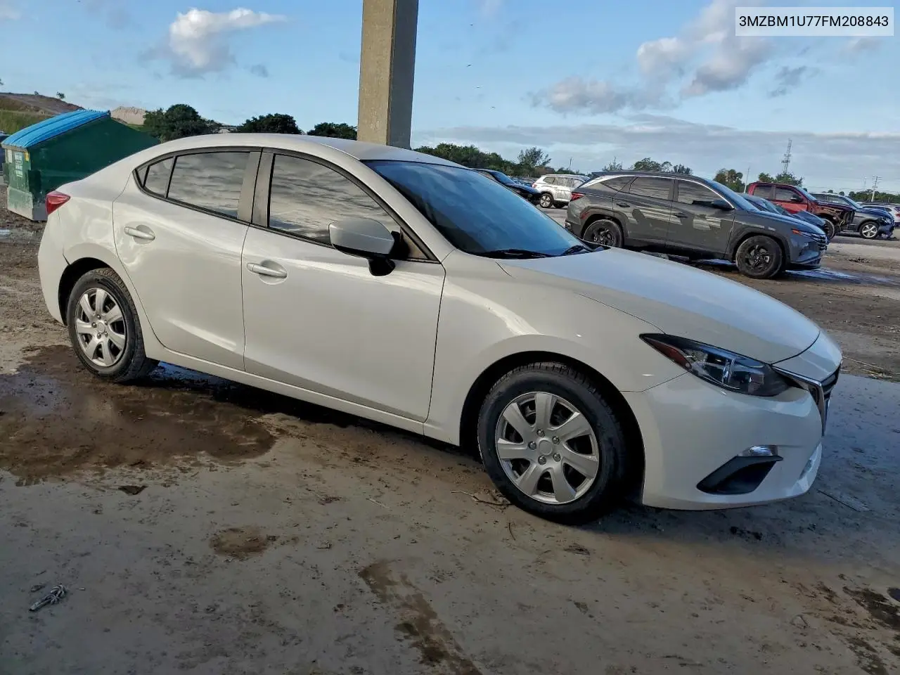 3MZBM1U77FM208843 2015 Mazda 3 Sport