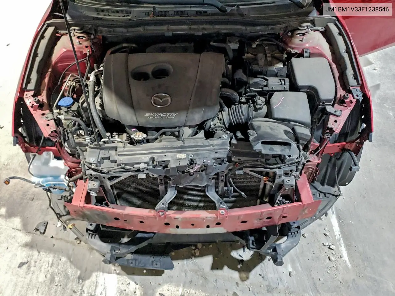 JM1BM1V33F1238546 2015 Mazda 3 Touring