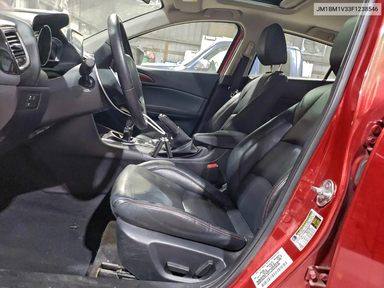 JM1BM1V33F1238546 2015 Mazda 3 Touring