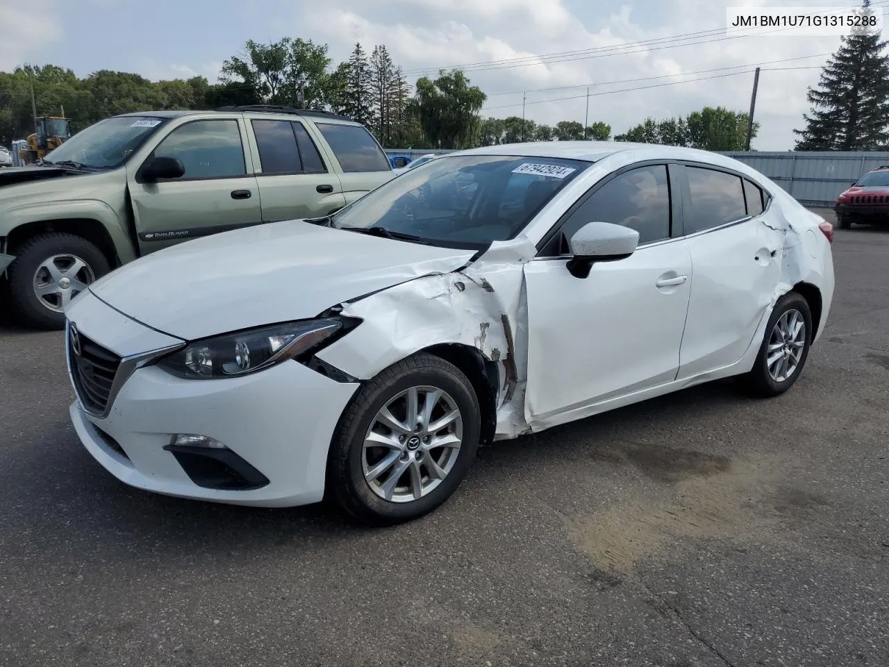 JM1BM1U71G1315288 2016 Mazda 3 Sport