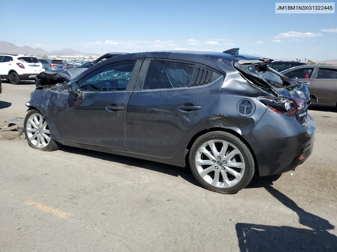 JM1BM1N3XG1322445 2016 Mazda 3 Grand Touring