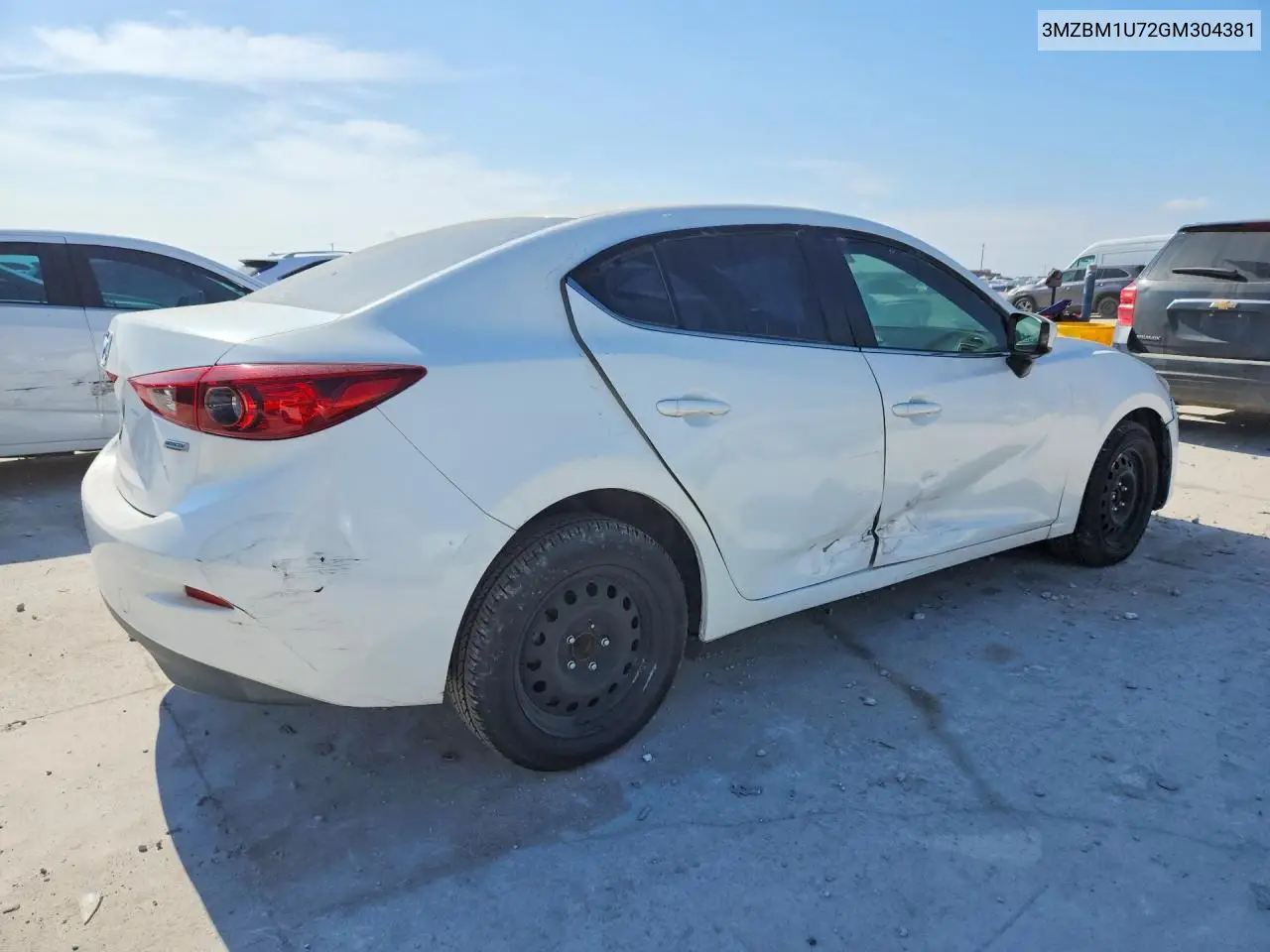 3MZBM1U72GM304381 2016 Mazda 3 Sport
