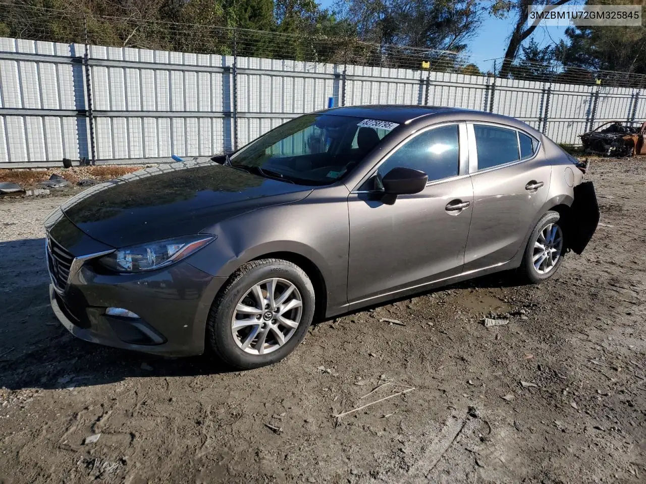 3MZBM1U72GM325845 2016 Mazda 3