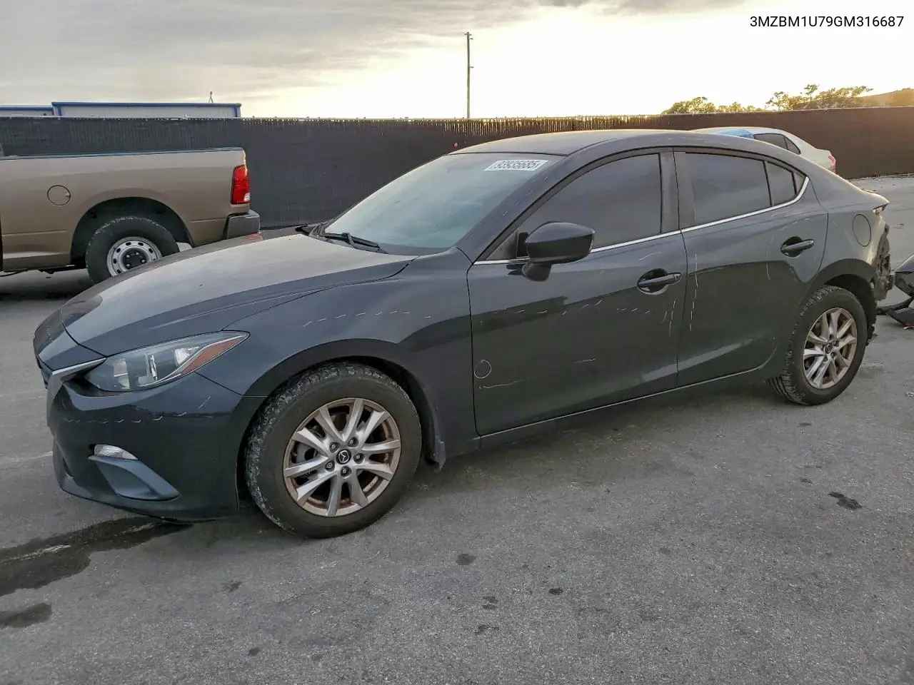 3MZBM1U79GM316687 2016 Mazda 3 Sport