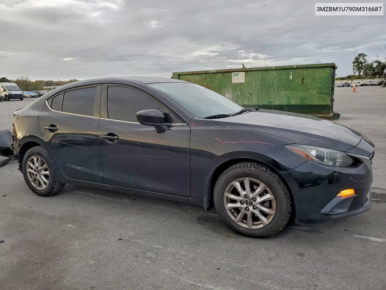 3MZBM1U79GM316687 2016 Mazda 3 Sport