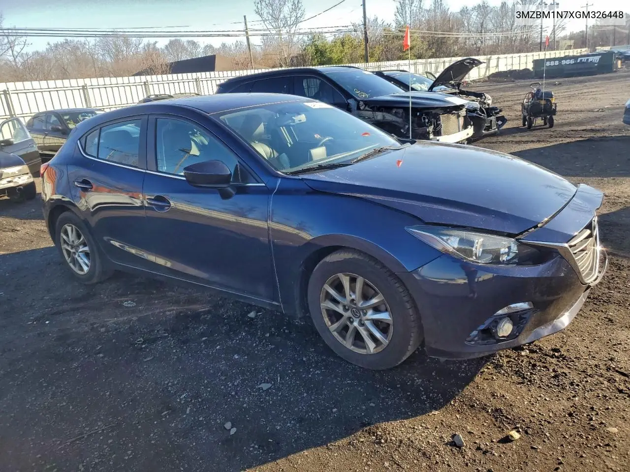 3MZBM1N7XGM326448 2016 Mazda 3 Grand Touring