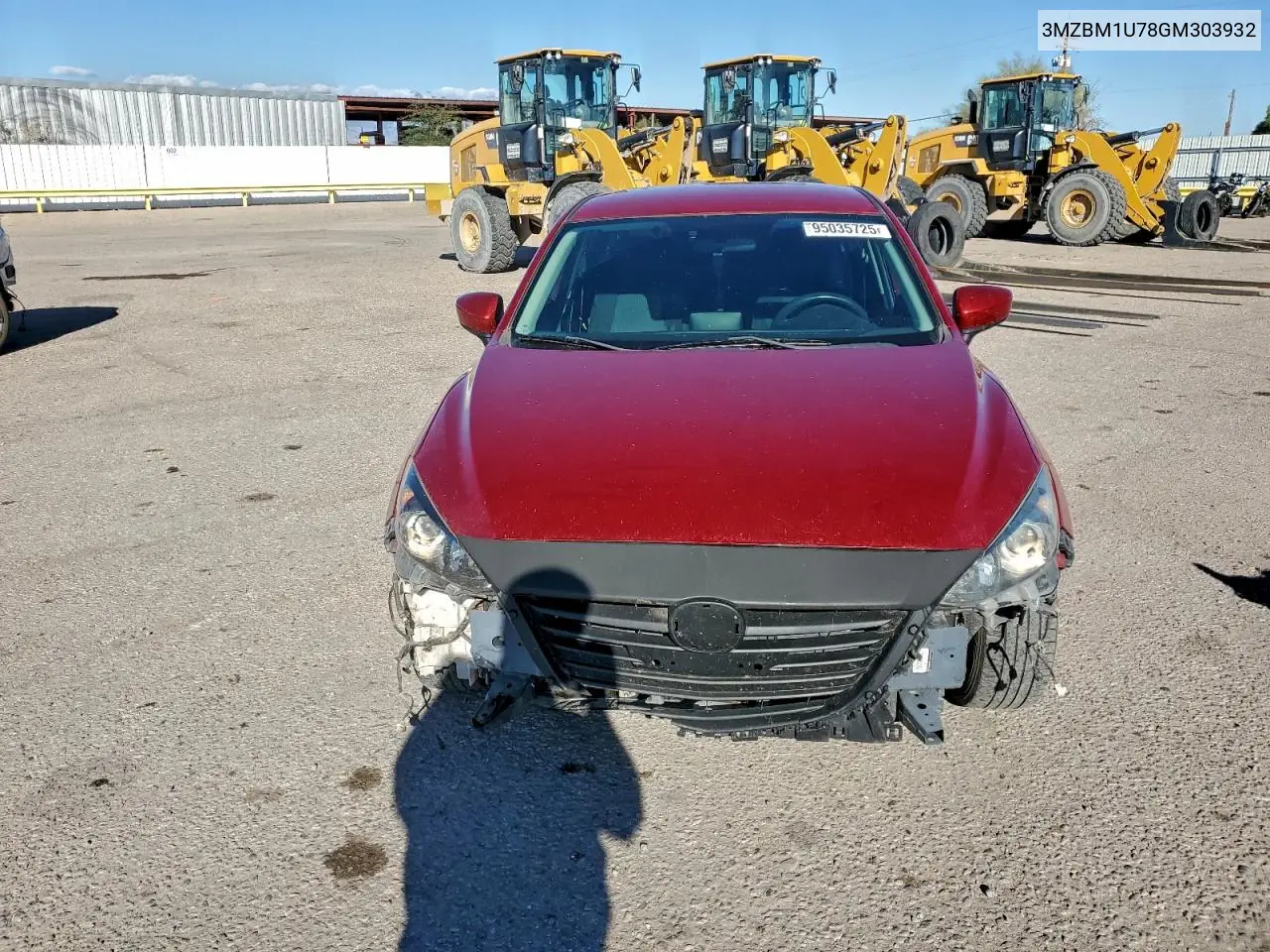 3MZBM1U78GM303932 2016 Mazda 3 Sport