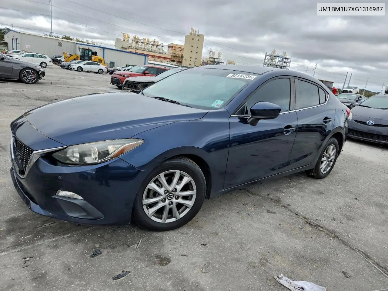 JM1BM1U7XG1316987 2016 Mazda 3 Sport