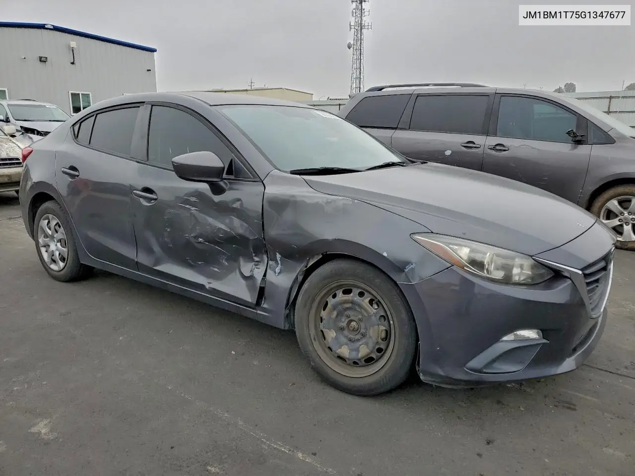 JM1BM1T75G1347677 2016 Mazda 3 Sport