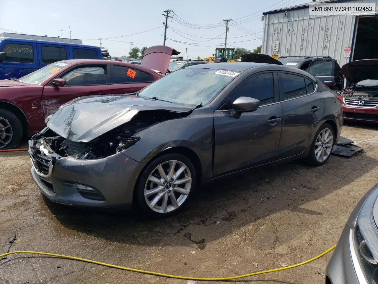 JM1BN1V73H1102453 2017 Mazda 3 Touring