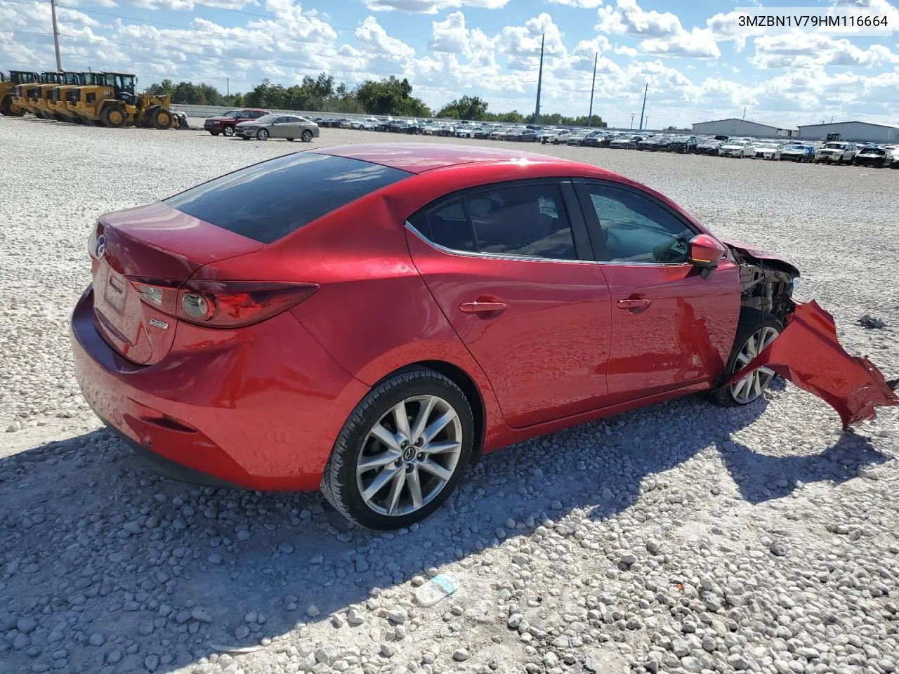 3MZBN1V79HM116664 2017 Mazda 3 Touring