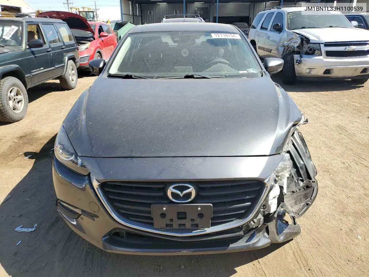 JM1BN1L33H1100539 2017 Mazda 3 Touring