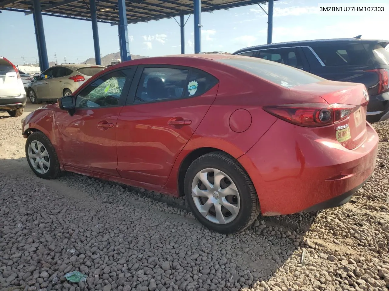 3MZBN1U77HM107303 2017 Mazda 3 Sport