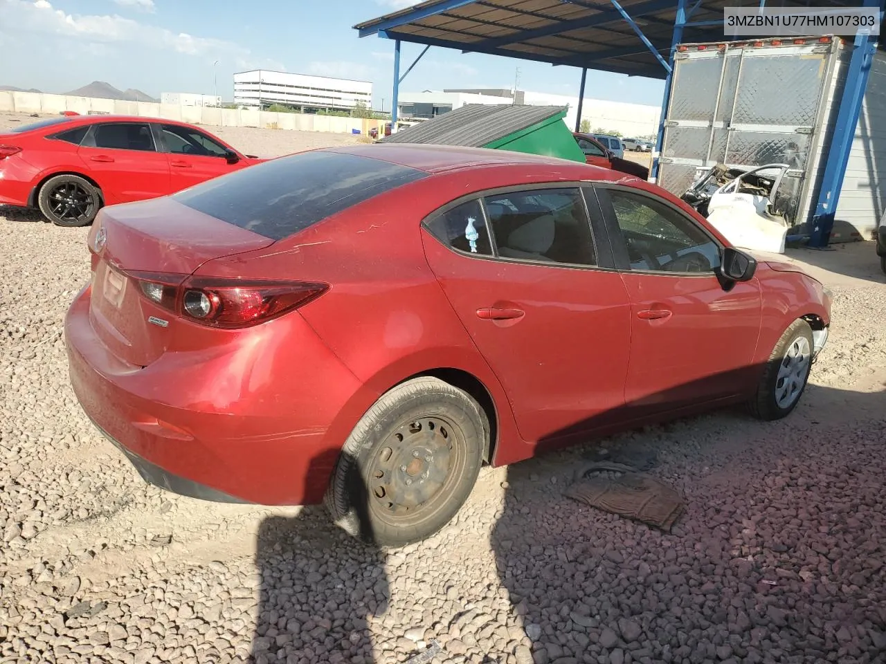 3MZBN1U77HM107303 2017 Mazda 3 Sport