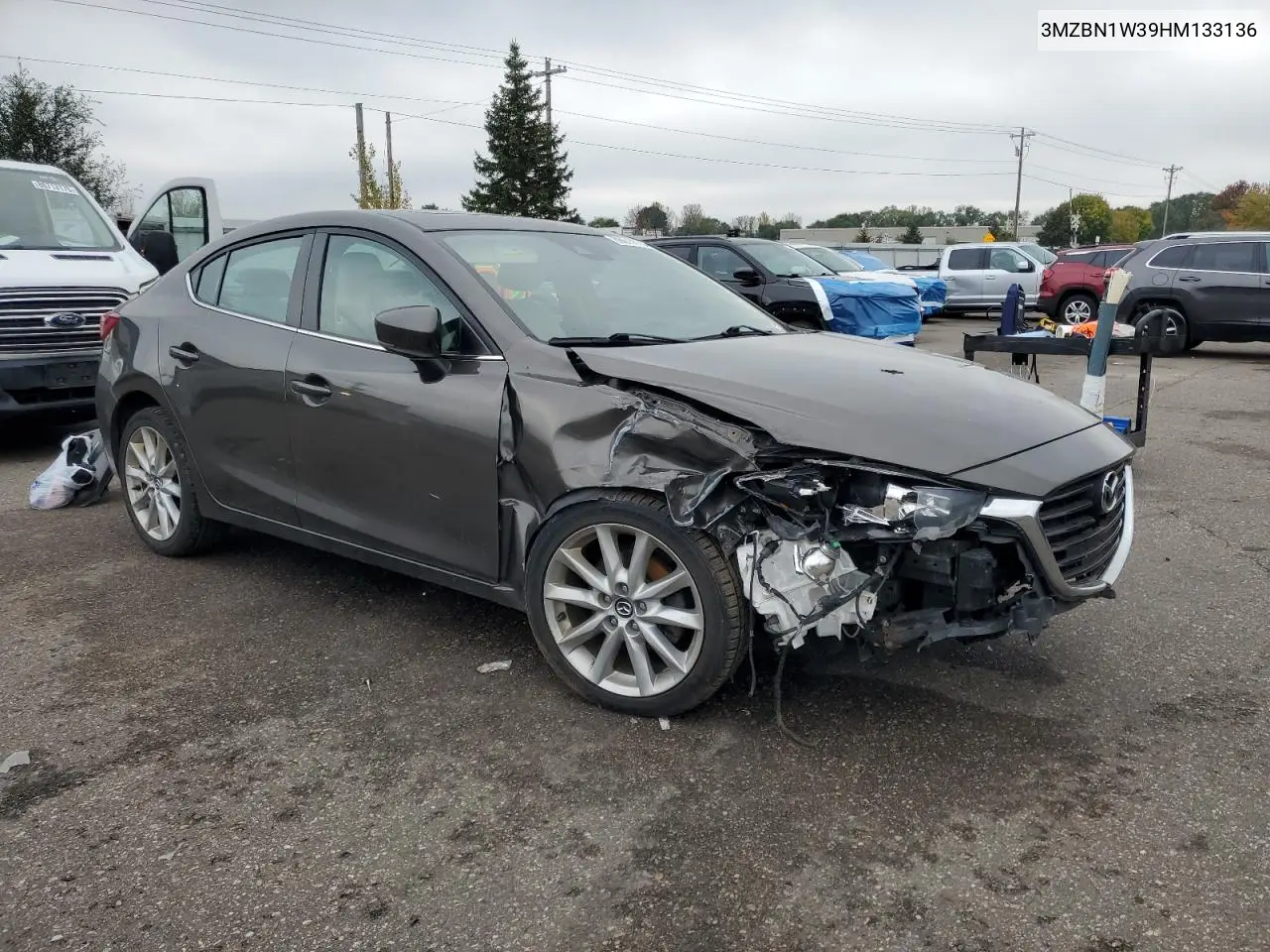 3MZBN1W39HM133136 2017 Mazda 3 Grand Touring