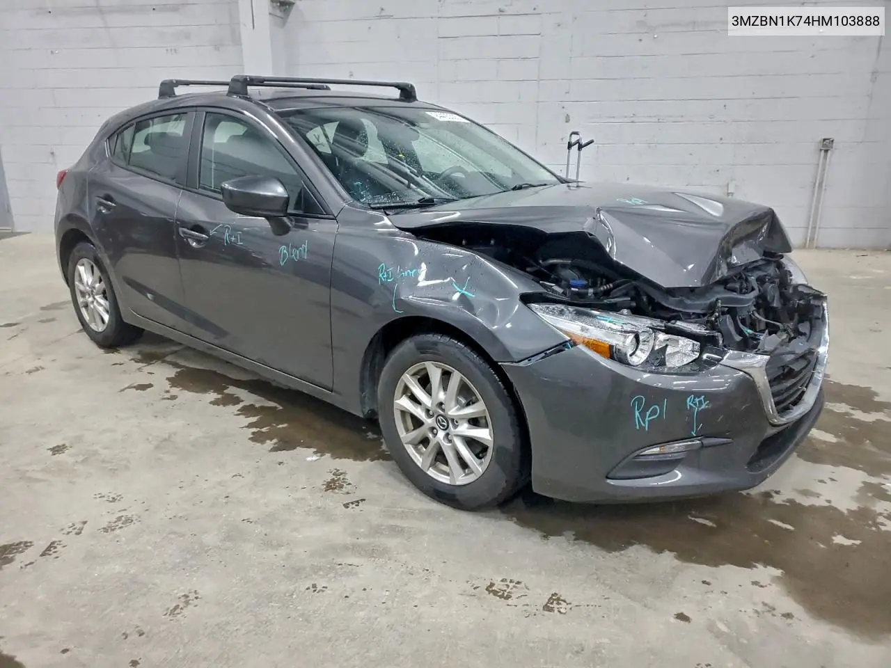 3MZBN1K74HM103888 2017 Mazda 3 Sport
