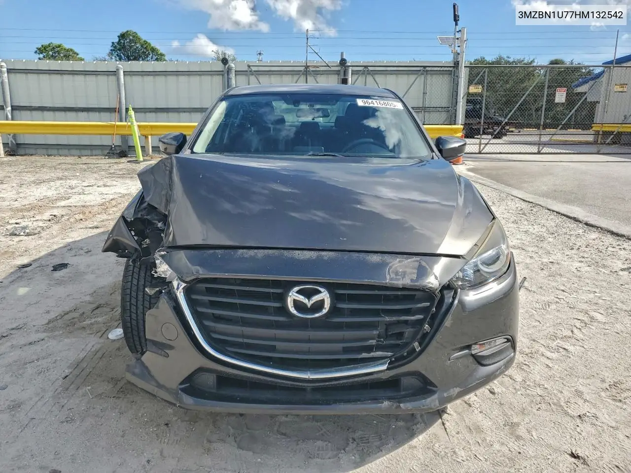 3MZBN1U77HM132542 2017 Mazda 3 Sport