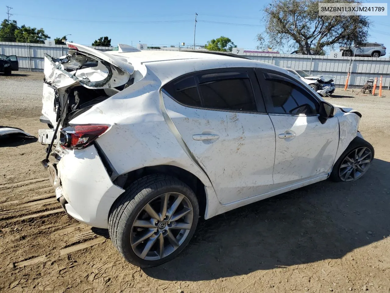 3MZBN1L3XJM241789 2018 Mazda 3 Touring