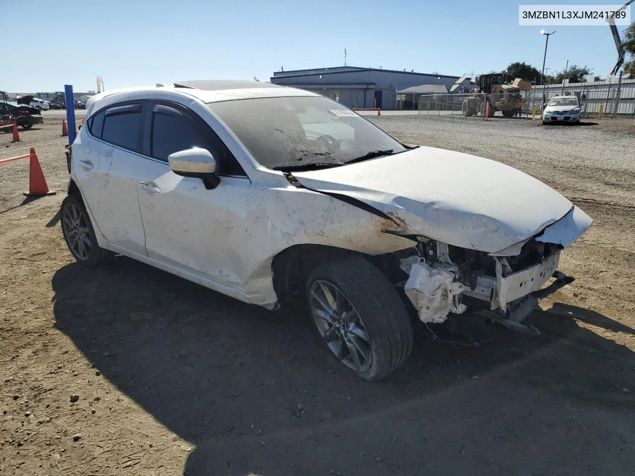 3MZBN1L3XJM241789 2018 Mazda 3 Touring