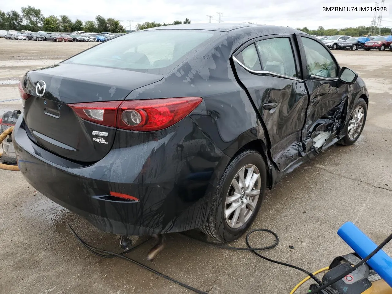 2018 Mazda 3 Sport VIN: 3MZBN1U74JM214928 Lot: 72348724