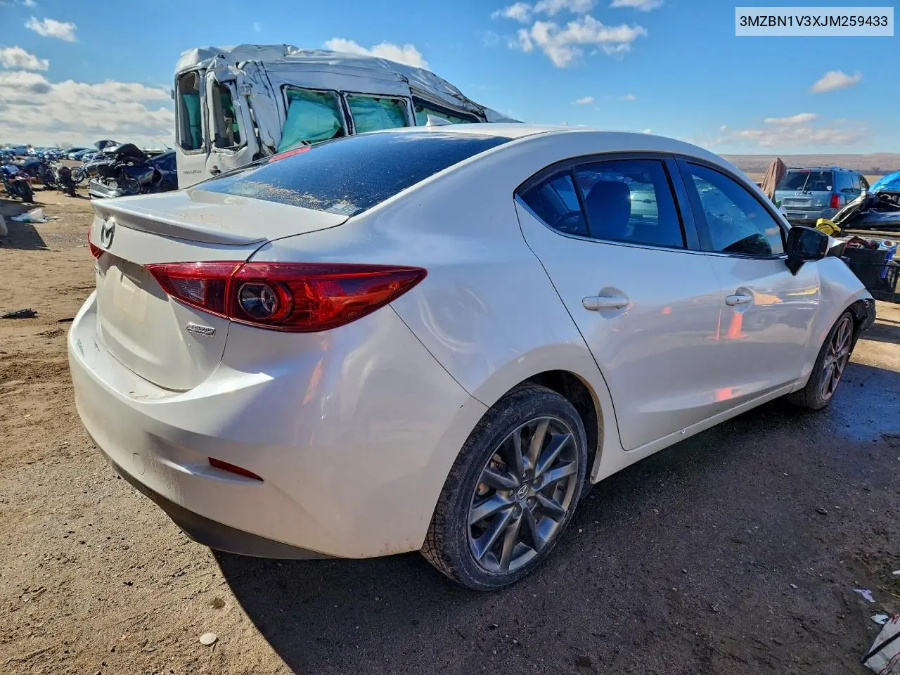3MZBN1V3XJM259433 2018 Mazda 3 Touring