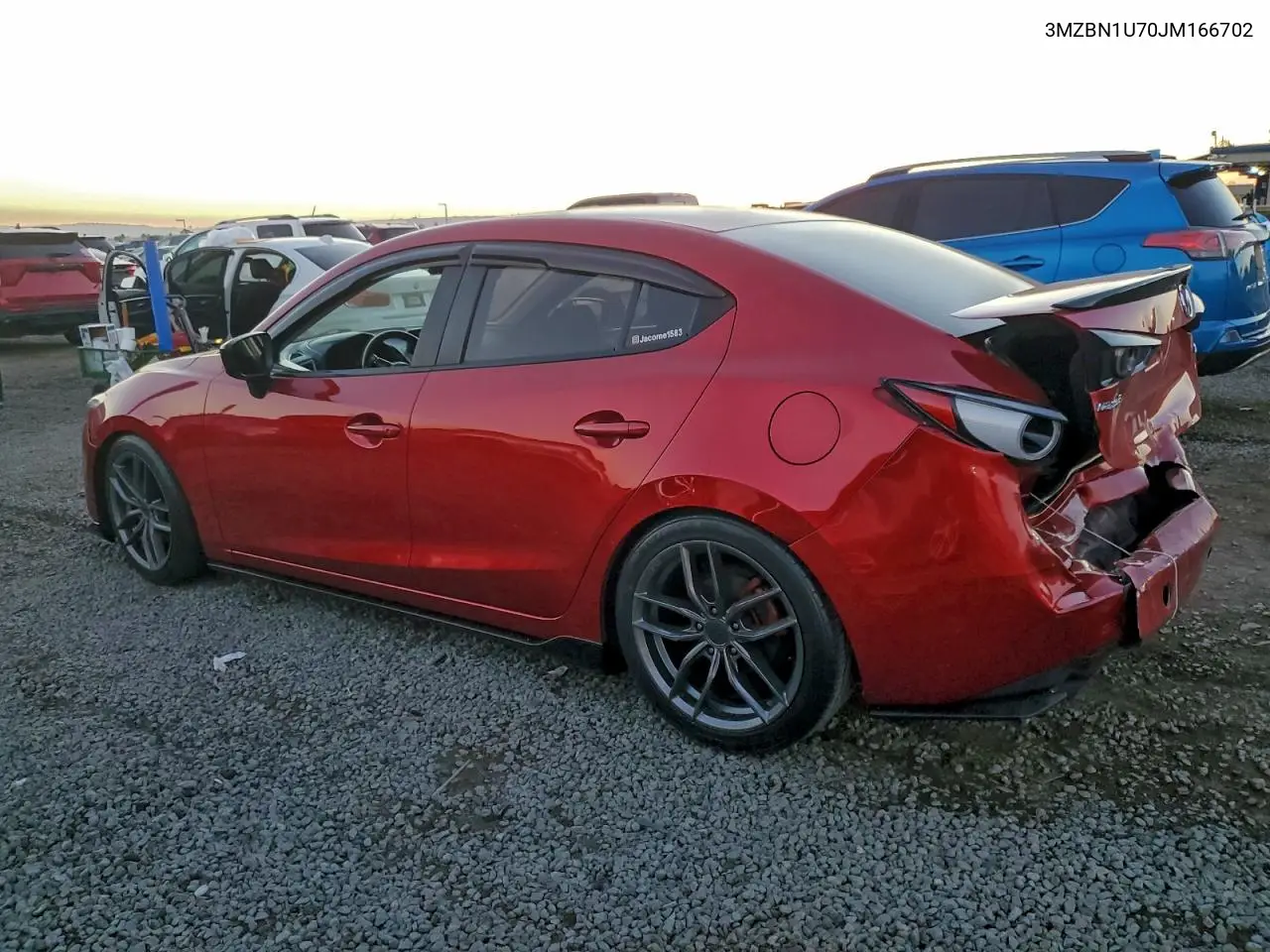 3MZBN1U70JM166702 2018 Mazda 3 Sport