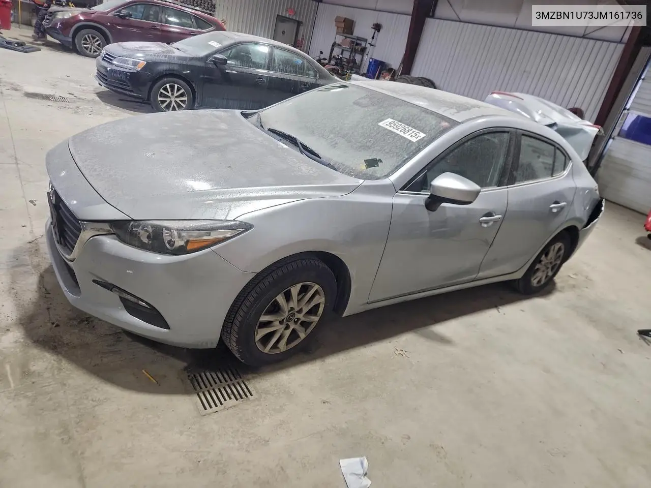 3MZBN1U73JM161736 2018 Mazda 3 Sport