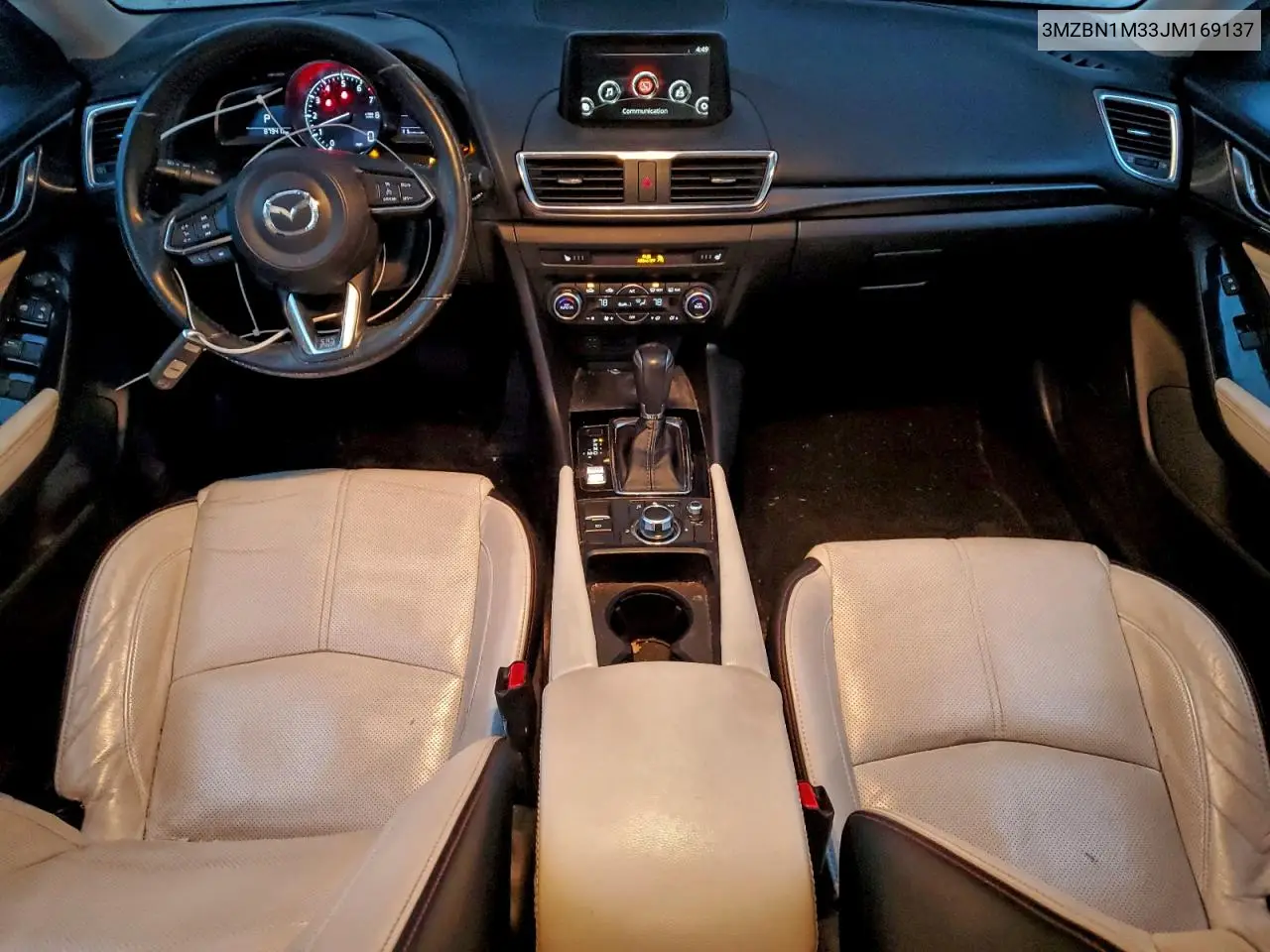 3MZBN1M33JM169137 2018 Mazda 3 Grand Touring