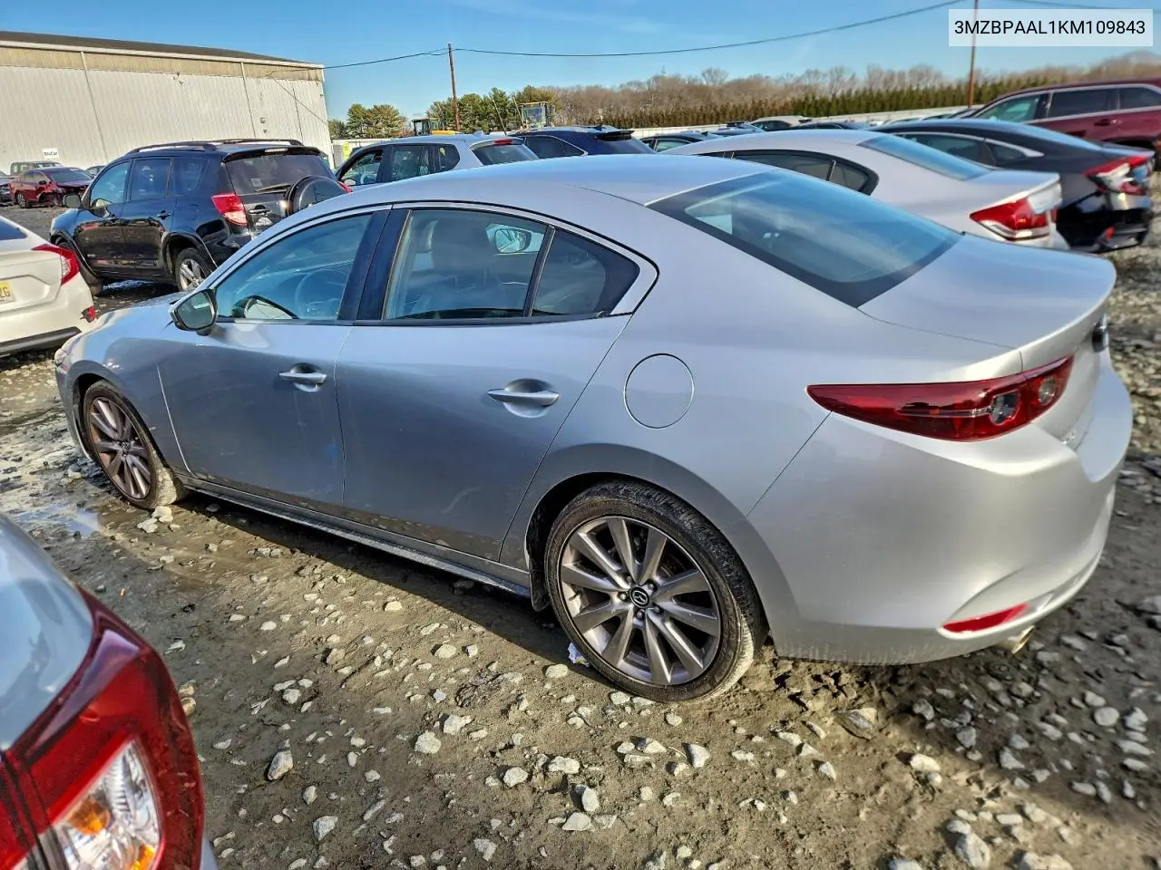 3MZBPAAL1KM109843 2019 Mazda 3 Select