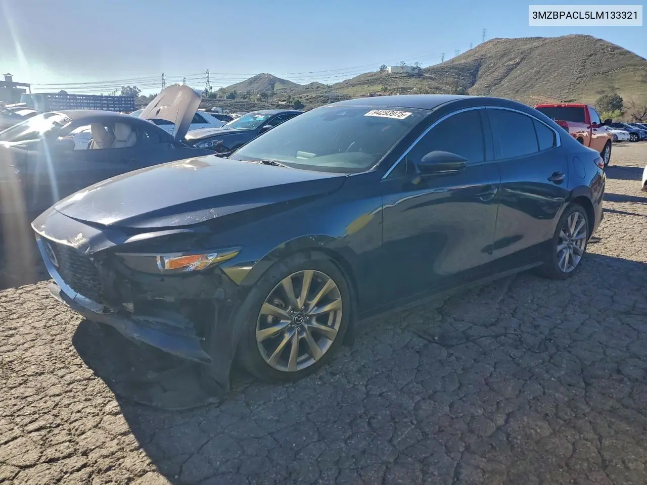 3MZBPACL5LM133321 2020 Mazda 3 Select