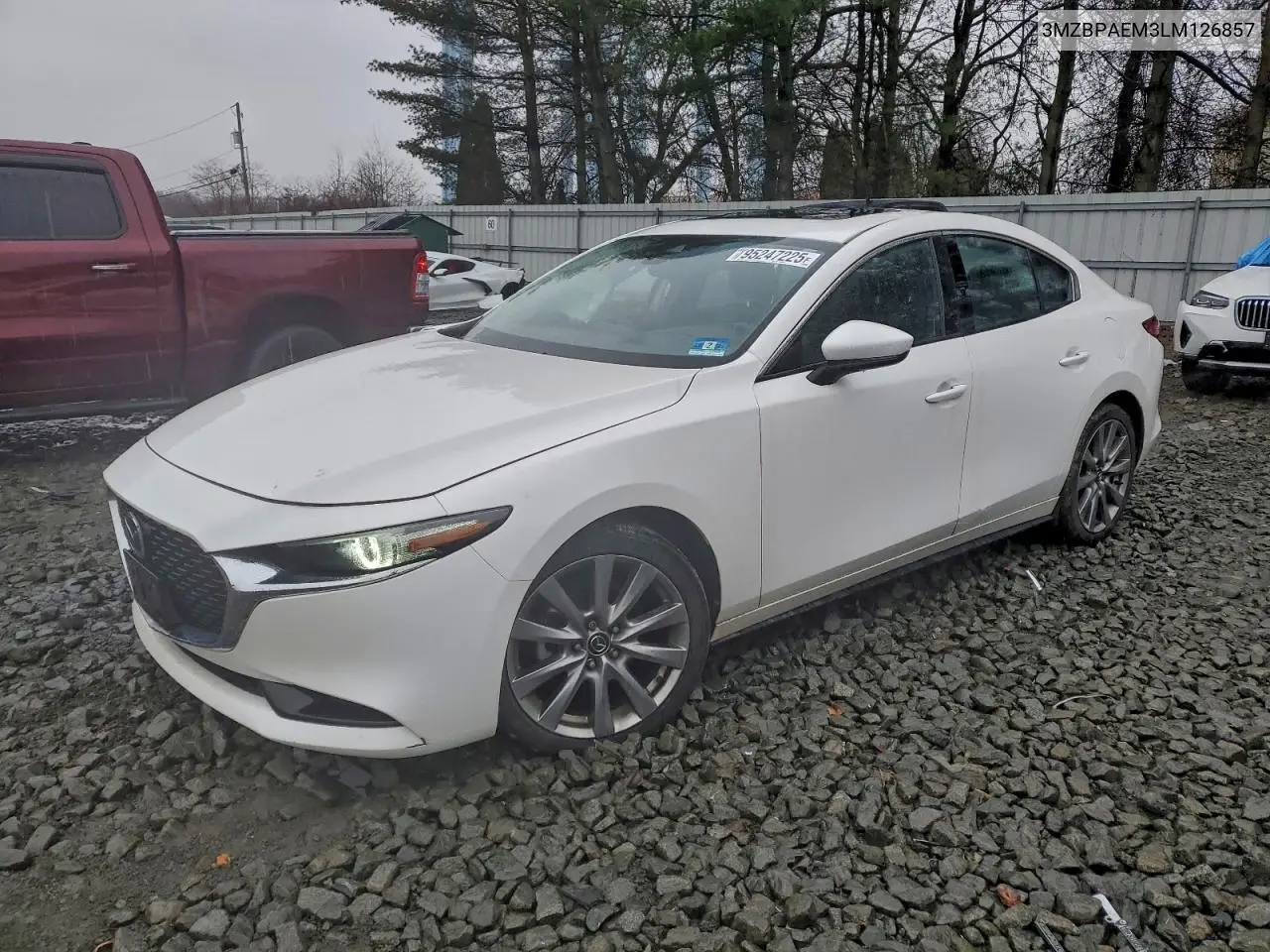3MZBPAEM3LM126857 2020 Mazda 3 Premium