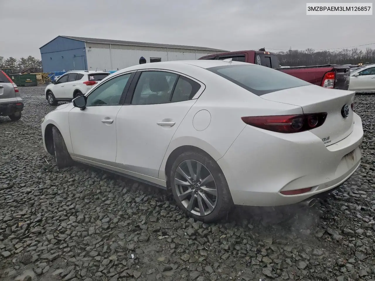 3MZBPAEM3LM126857 2020 Mazda 3 Premium