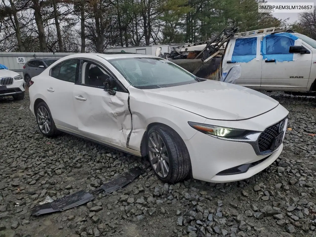 3MZBPAEM3LM126857 2020 Mazda 3 Premium
