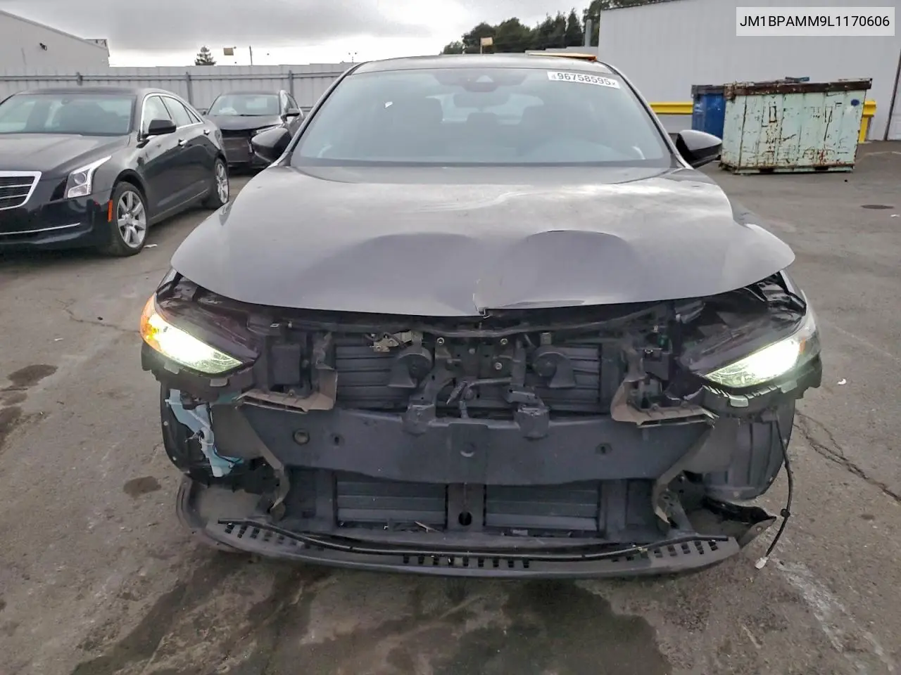 JM1BPAMM9L1170606 2020 Mazda 3 Preferred