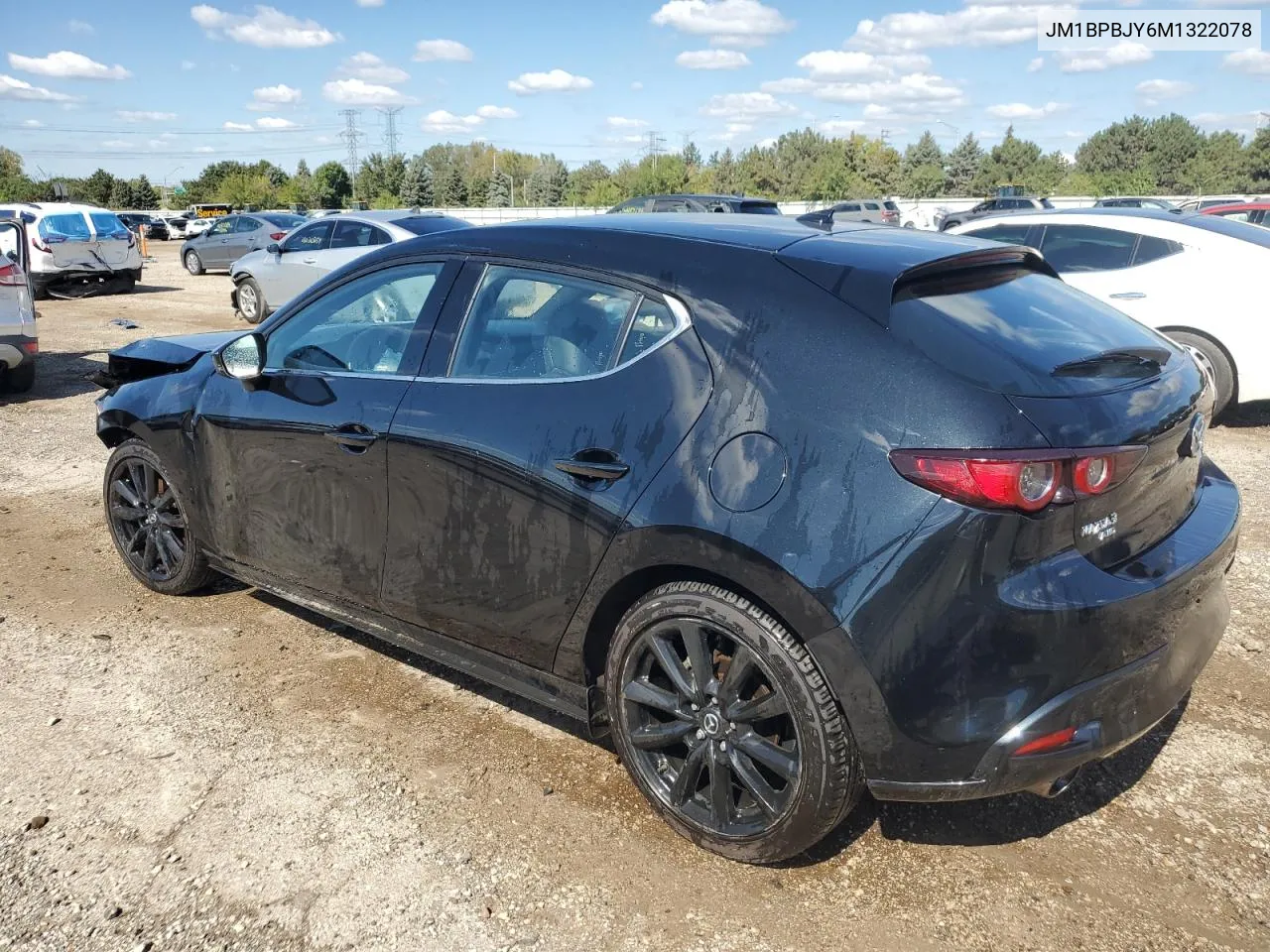 JM1BPBJY6M1322078 2021 Mazda 3