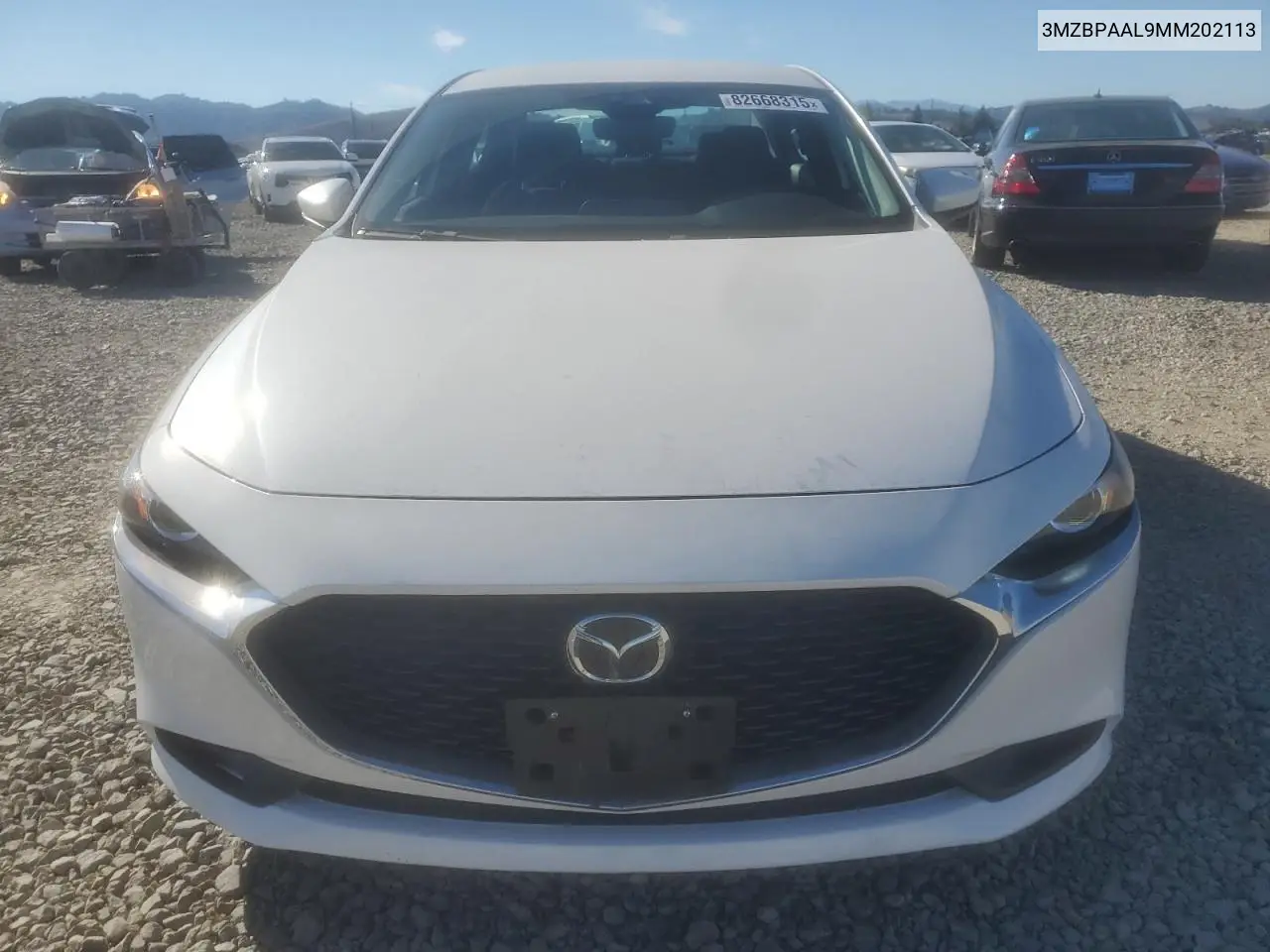 3MZBPAAL9MM202113 2021 Mazda 3