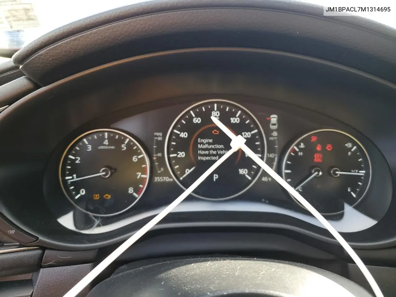 JM1BPACL7M1314695 2021 Mazda 3 Preferred