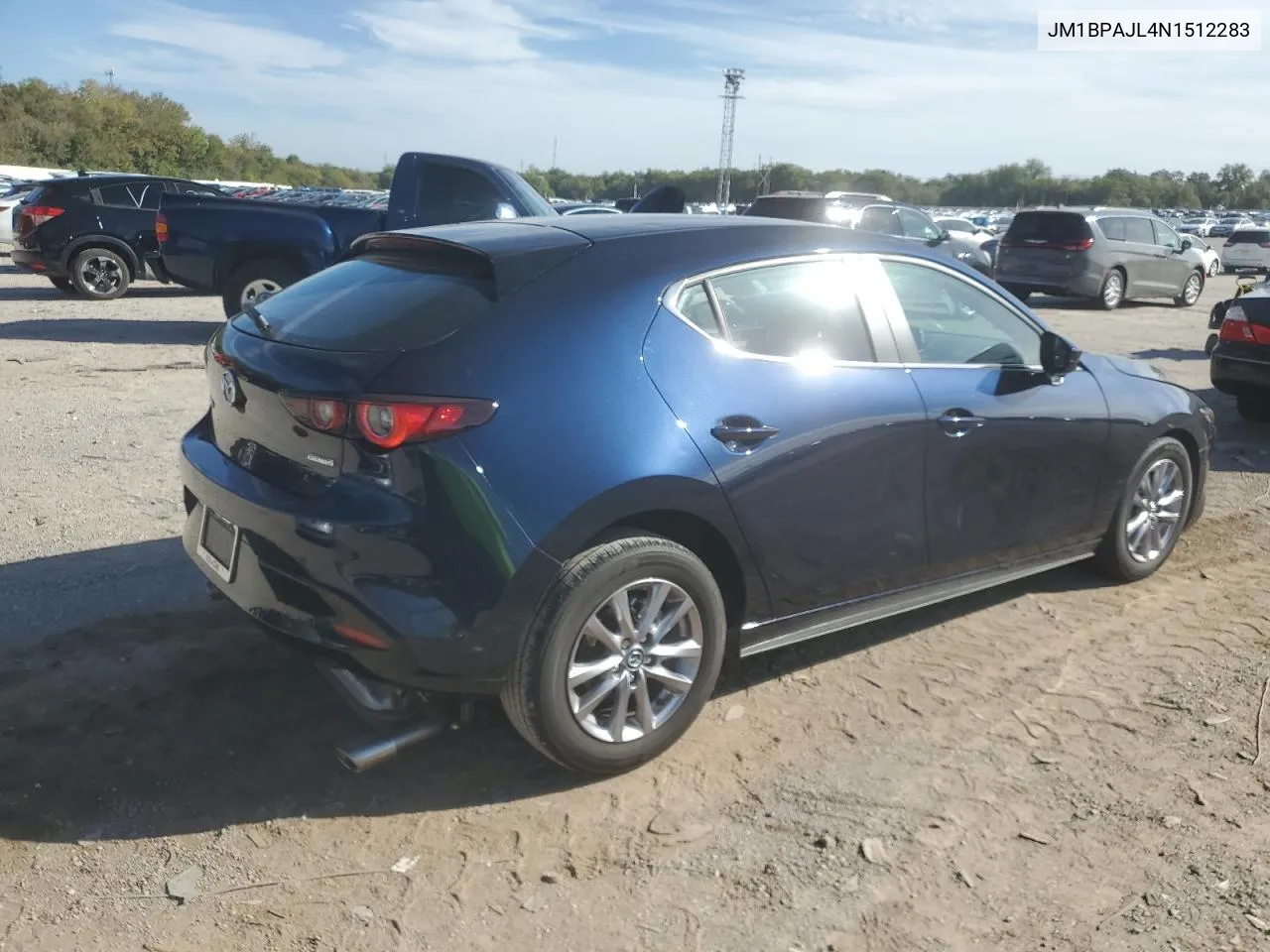 2022 Mazda 3 VIN: JM1BPAJL4N1512283 Lot: 73665204