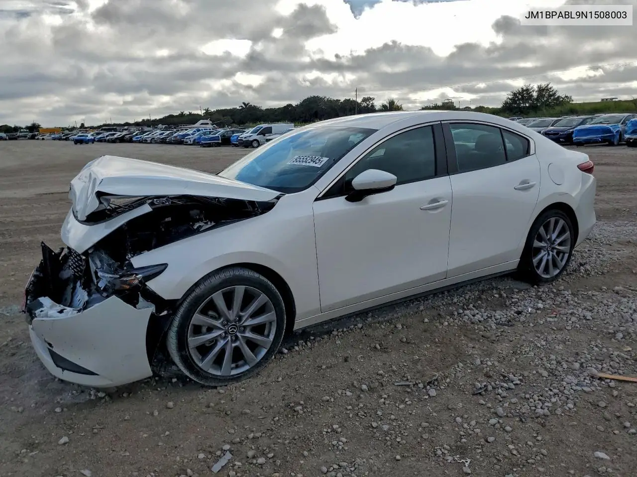JM1BPABL9N1508003 2022 Mazda 3 Select