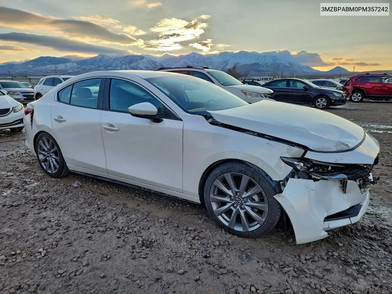 3MZBPABM0PM357242 2023 Mazda 3 Select
