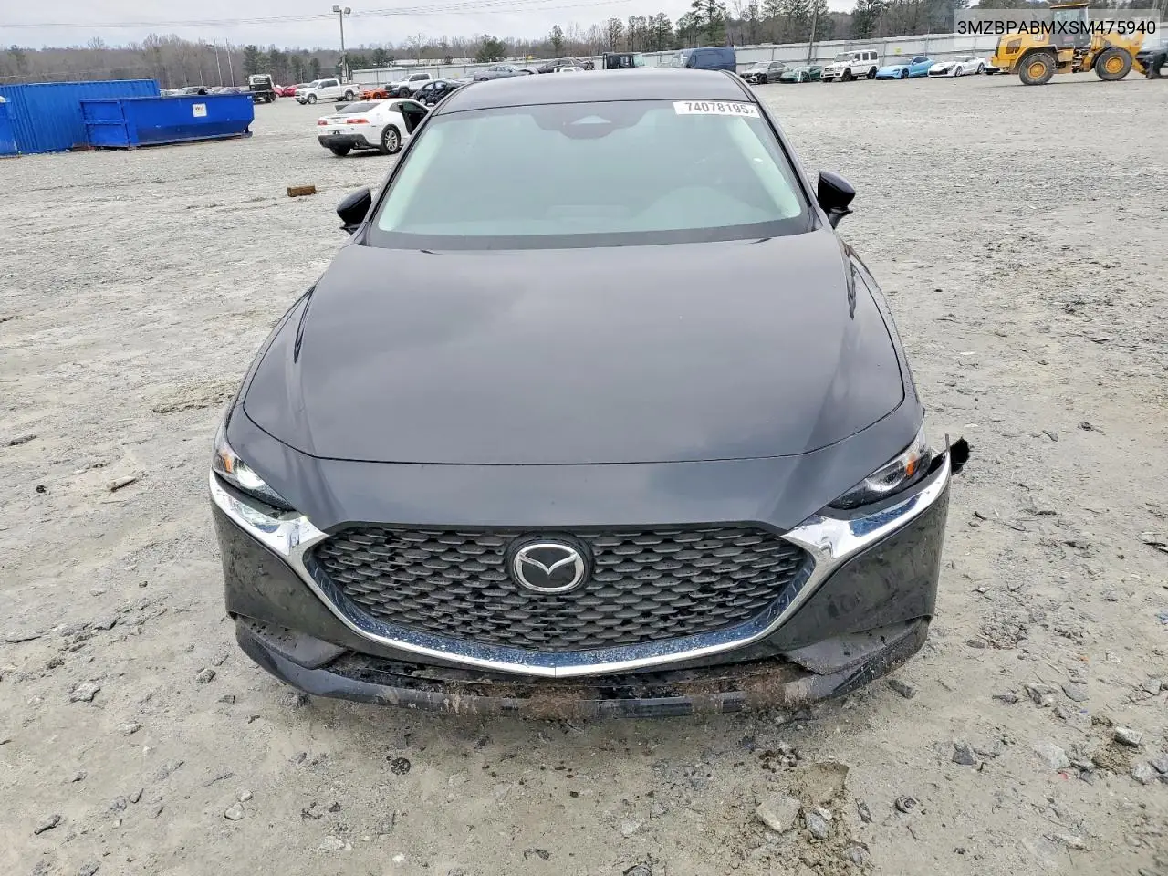 3MZBPABMXSM475940 2025 Mazda 3 Select Sport
