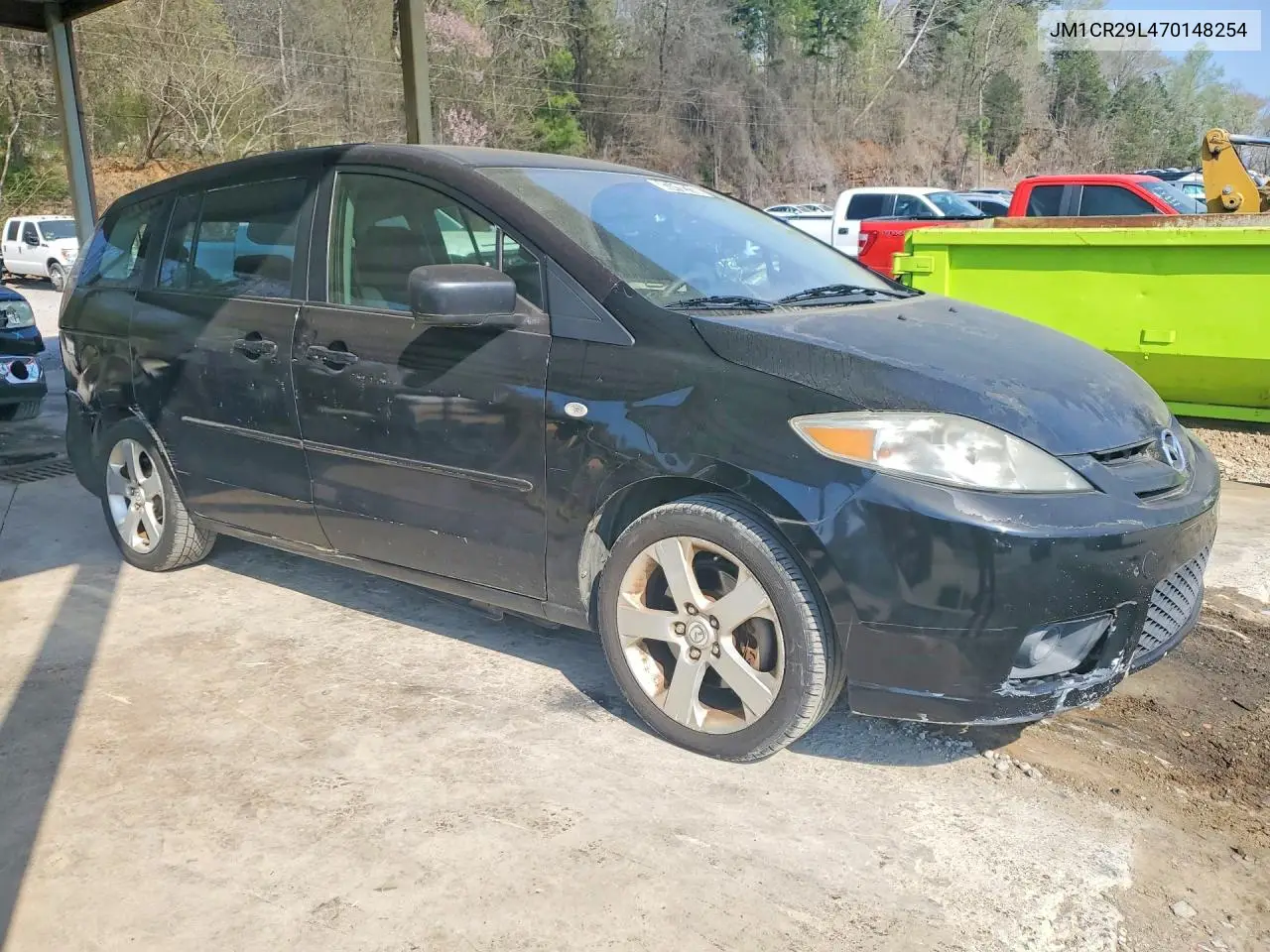 2007 Mazda 5 VIN: JM1CR29L470148254 Lot: 47412216