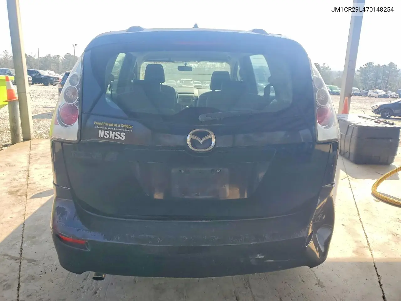 2007 Mazda 5 VIN: JM1CR29L470148254 Lot: 47412216