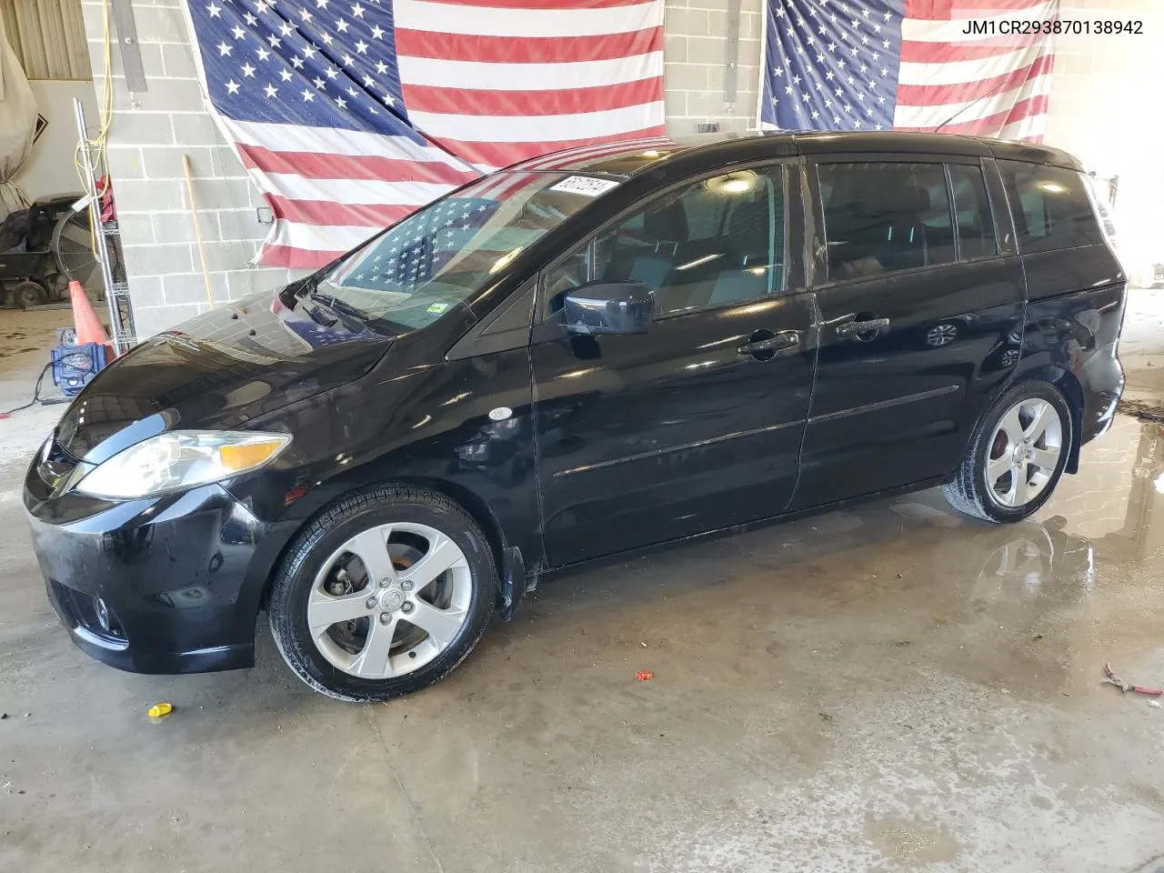 2007 Mazda 5 VIN: JM1CR293870138942 Lot: 65172514