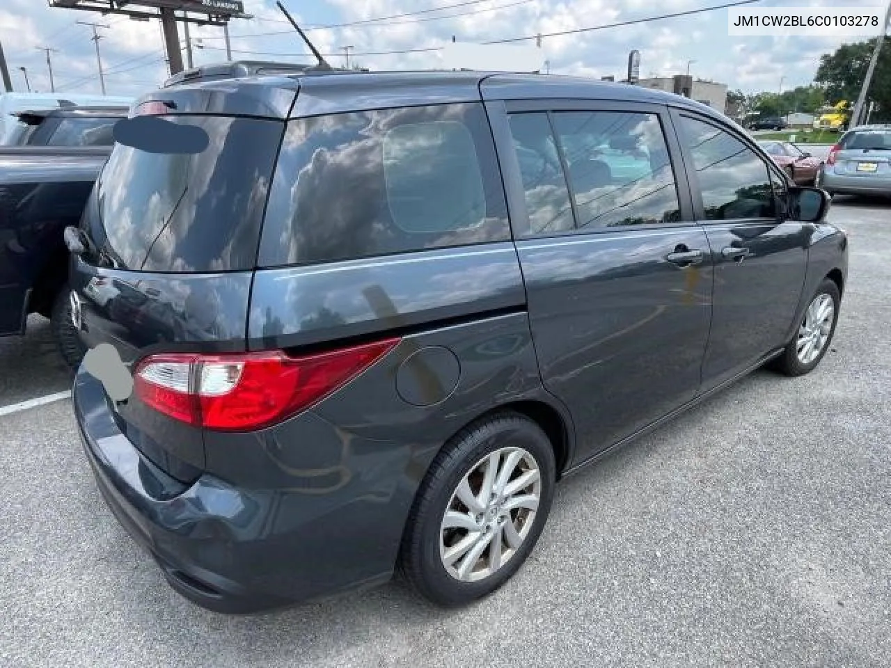 JM1CW2BL6C0103278 2012 Mazda 5