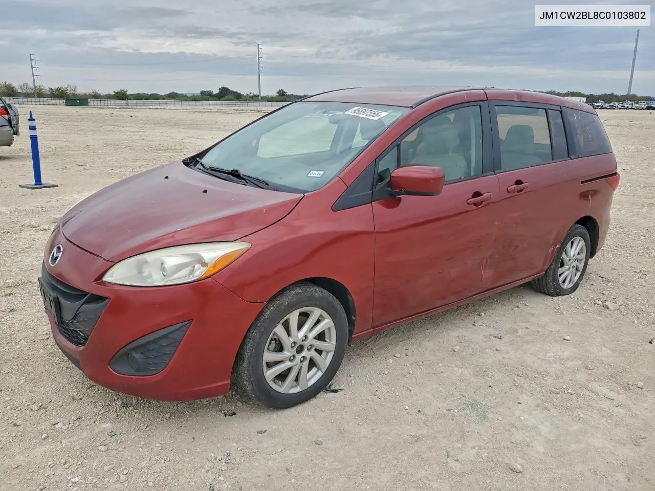 JM1CW2BL8C0103802 2012 Mazda 5