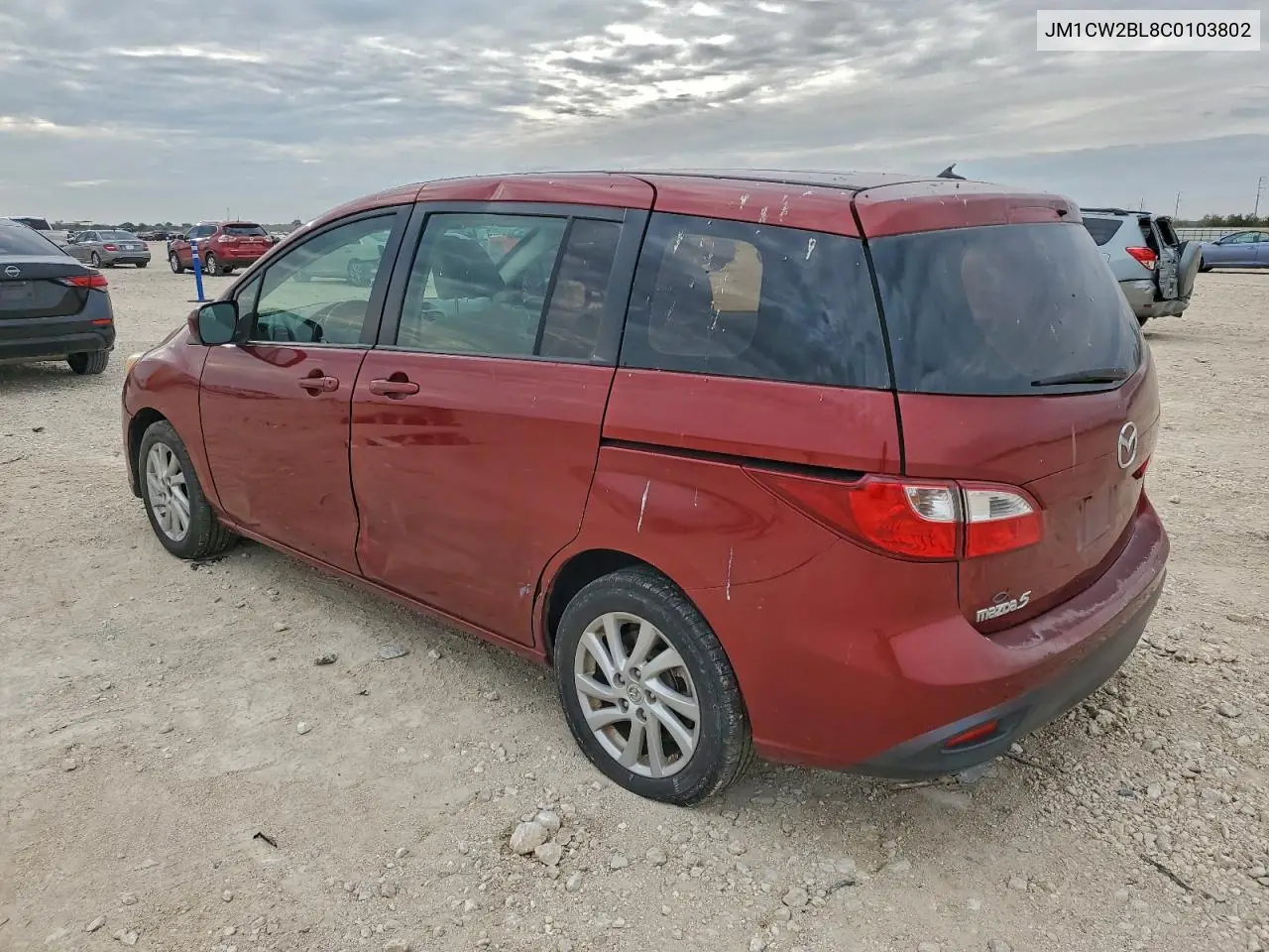 JM1CW2BL8C0103802 2012 Mazda 5