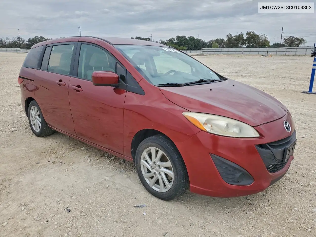 JM1CW2BL8C0103802 2012 Mazda 5