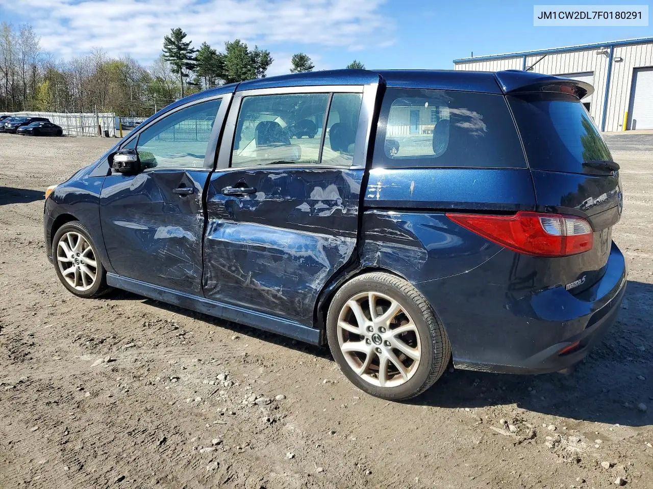2015 Mazda 5 Grand Touring VIN: JM1CW2DL7F0180291 Lot: 52135676