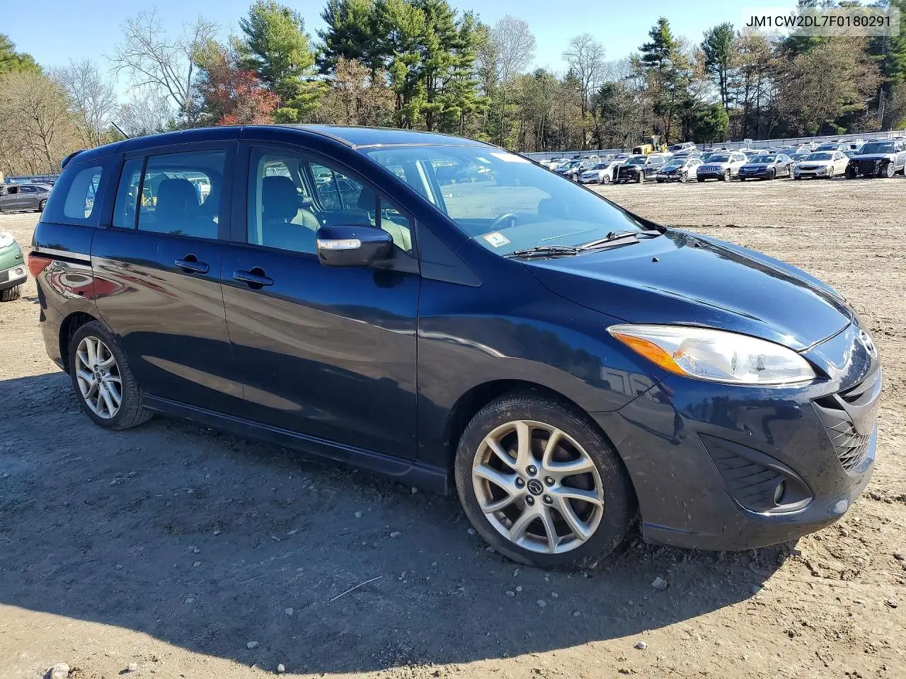 2015 Mazda 5 Grand Touring VIN: JM1CW2DL7F0180291 Lot: 52135676